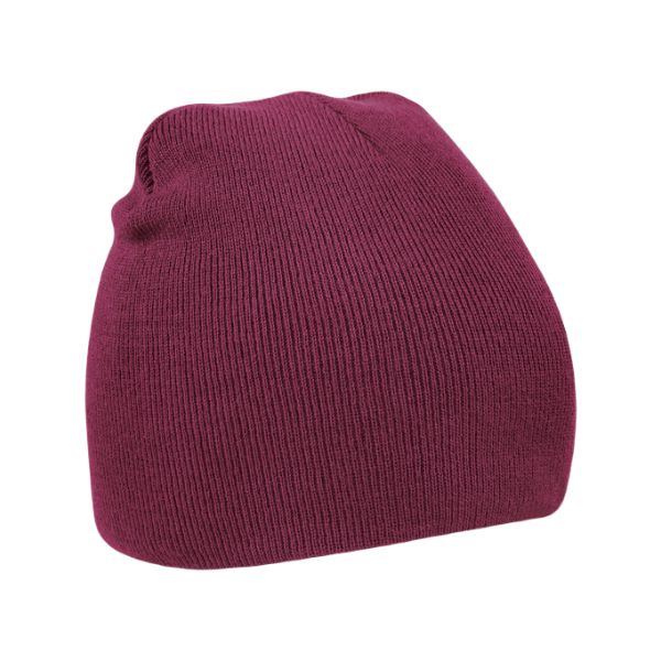 Gorros de lana Beechfield B44 sin dobladillo personalizados