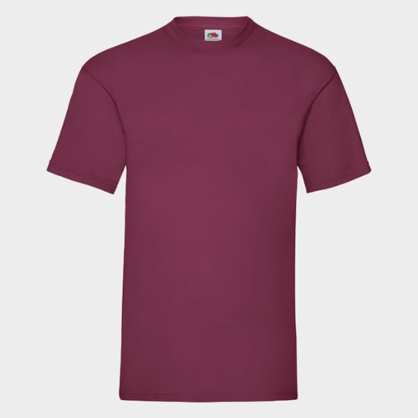 Camisetas Fruit Valueweight 165 vista frontal