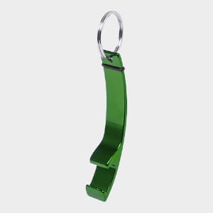 Llavero abridor Milter verde