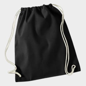 Mochila de cuerdas de algodón orgánico