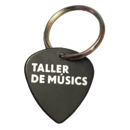 Llavero púa de guitarra personalizado