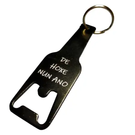 Llaveros abrebotellas personalizados