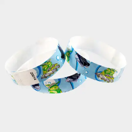 Pulseras Tyvek personalizadas