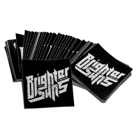 Pegatinas cuadradas personalizadas