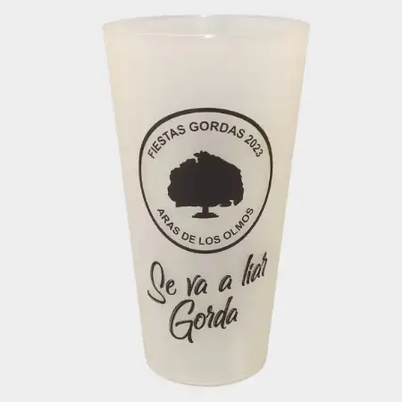 Personalizar vaso de plastico