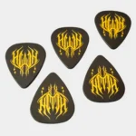 Púas de guitarra personalizadas con termoimpresión