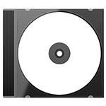 Jewel Box CD con bandeja en color negro