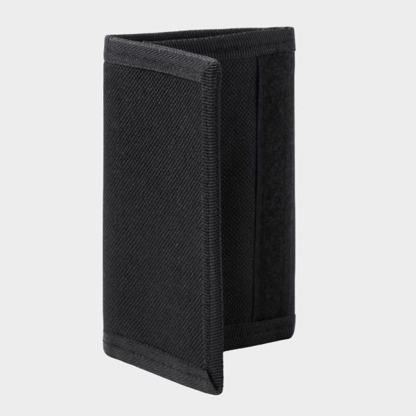 Cartera de poliéster negra