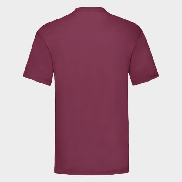 Camisetas Fruit Value 165 espalda