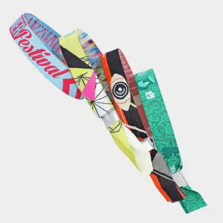 Pulseras festival personalizadas